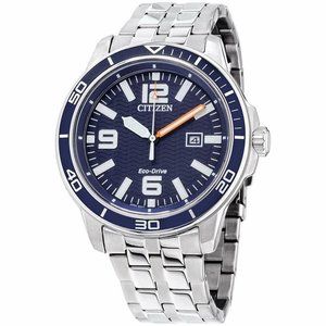SALE! Citizen Brycen Blue Steel Watch! 44mm!